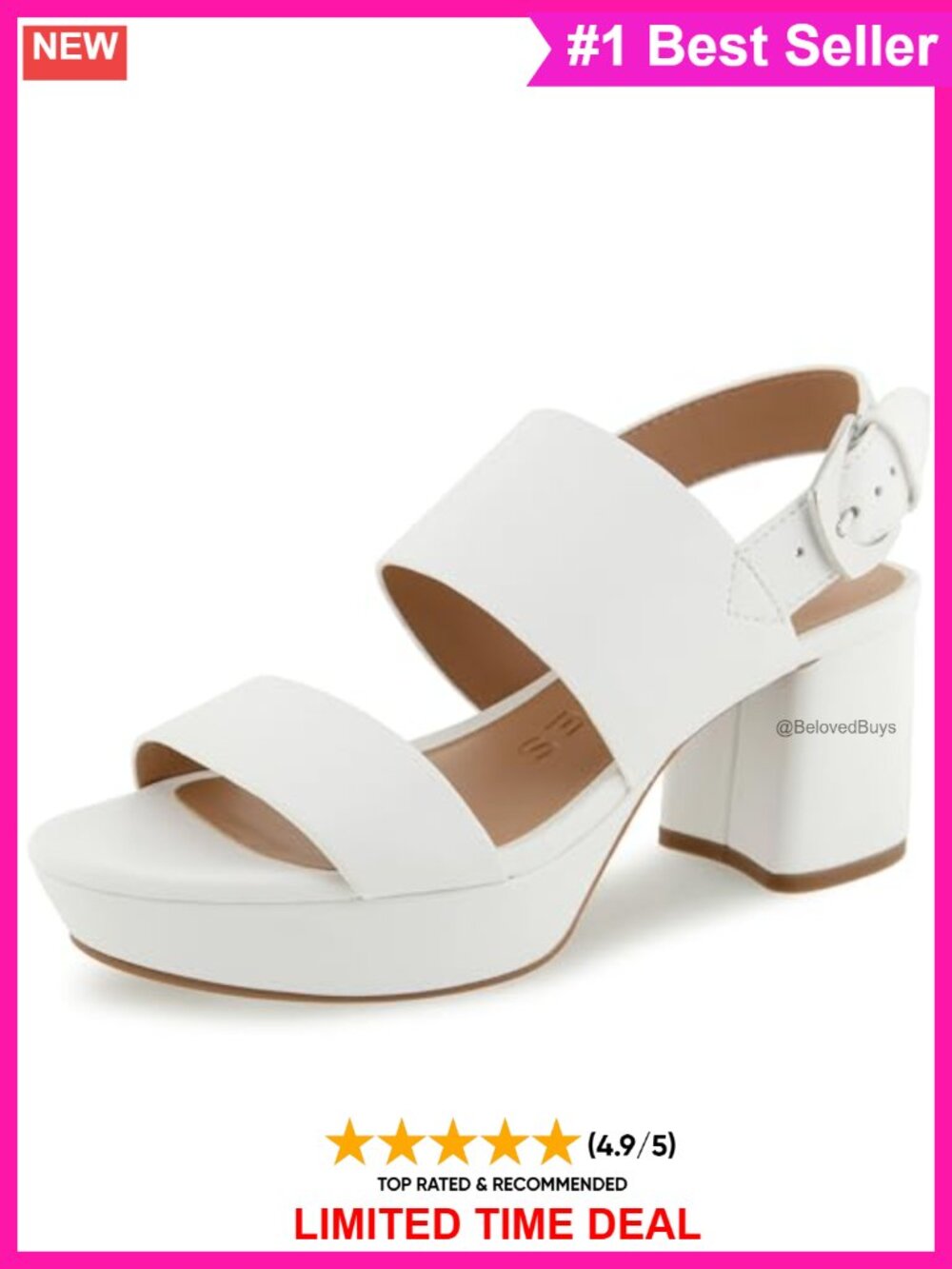 Aerosoles Camilia Platform Slingback Sandal Faux Leather